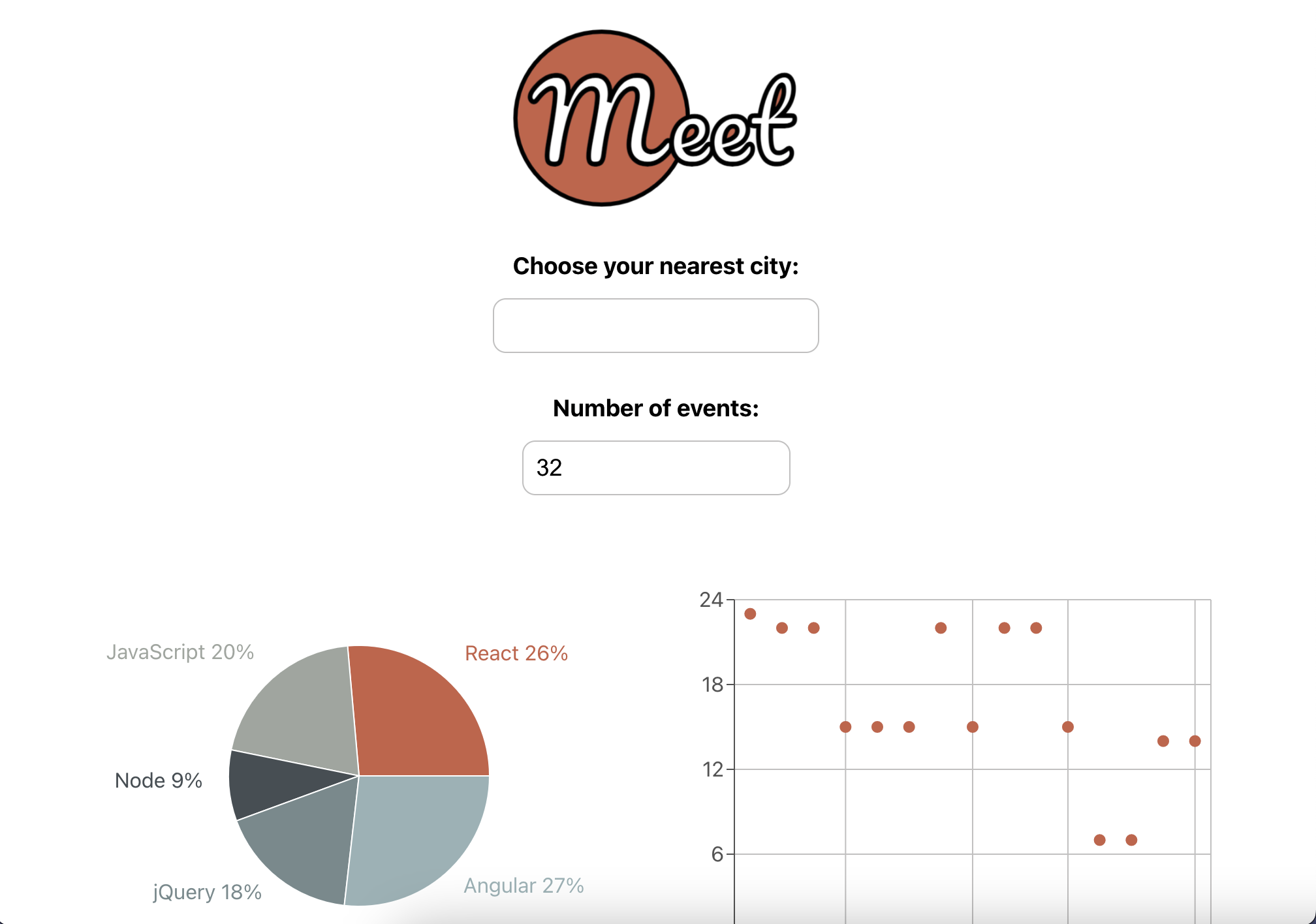 Meet app screenshot